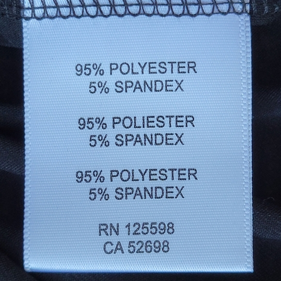 Misses 10-12 Pull-On Straight Leg Poly Spandex Pants | Ellen Tracy | NEW Ladies… - Picture 9 of 12